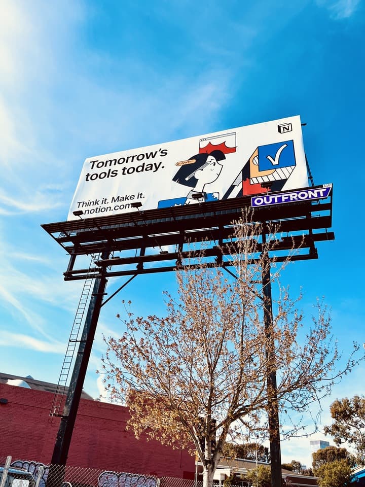 Our latest brand campaign out in the wild. The addition of bright primary colors and close-up illustrations helped capture attention and interest.