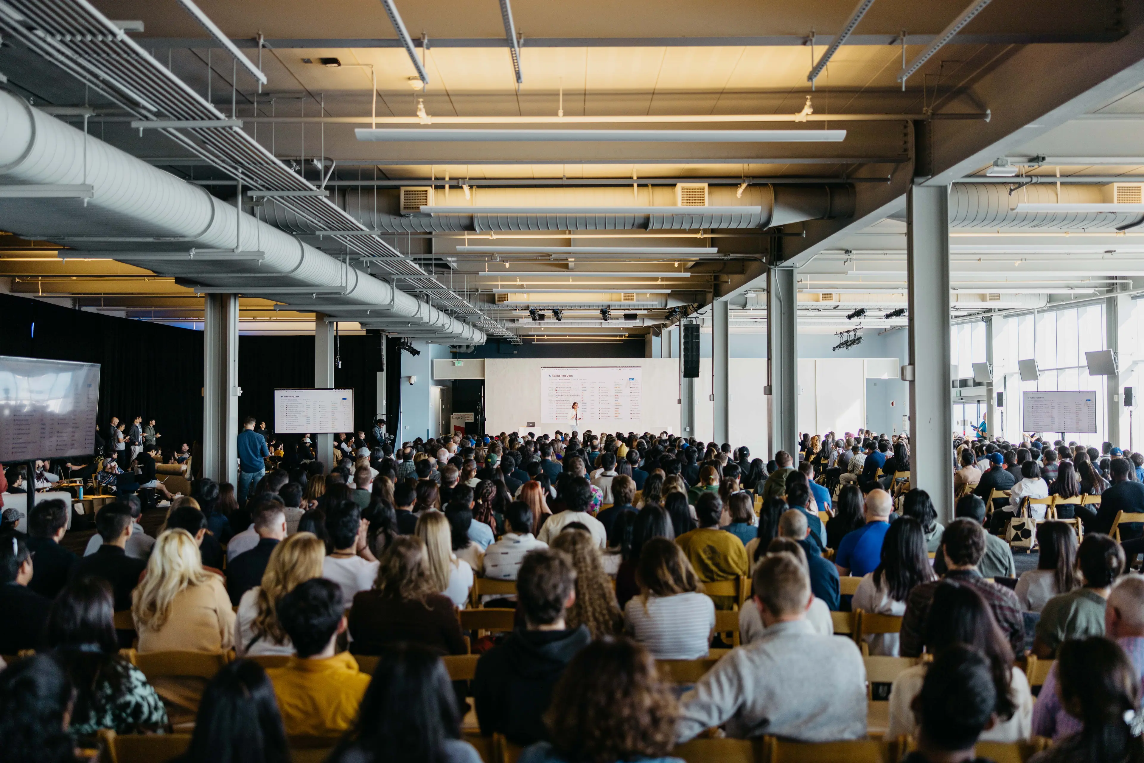 Scenes from Make with Notion