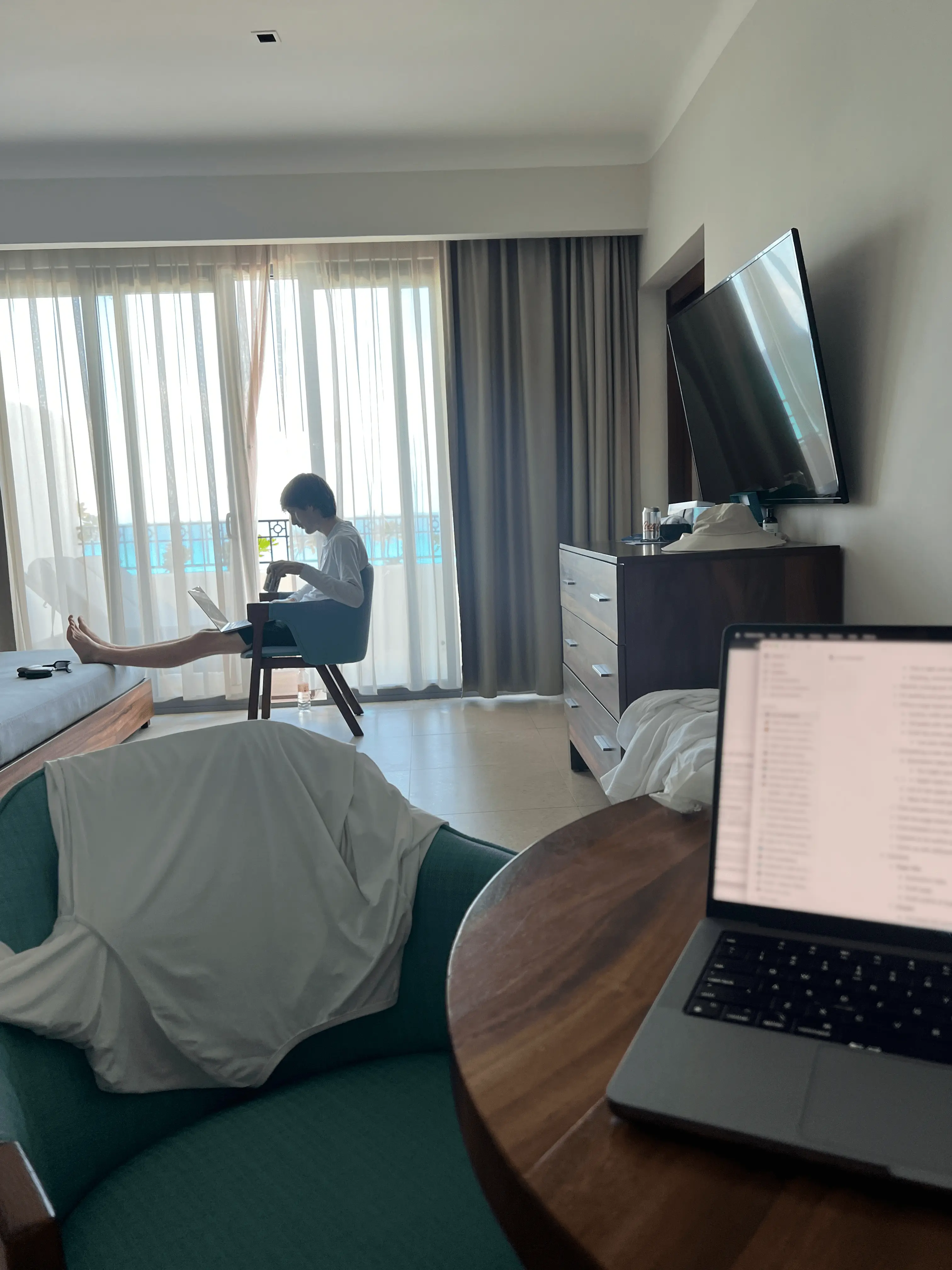 Simon at company retreat 1