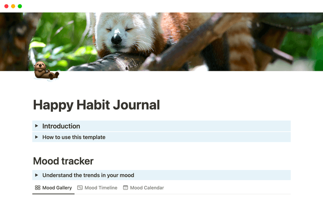 The Happy Habit Journal