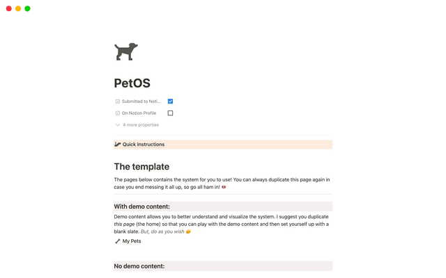 PetOS